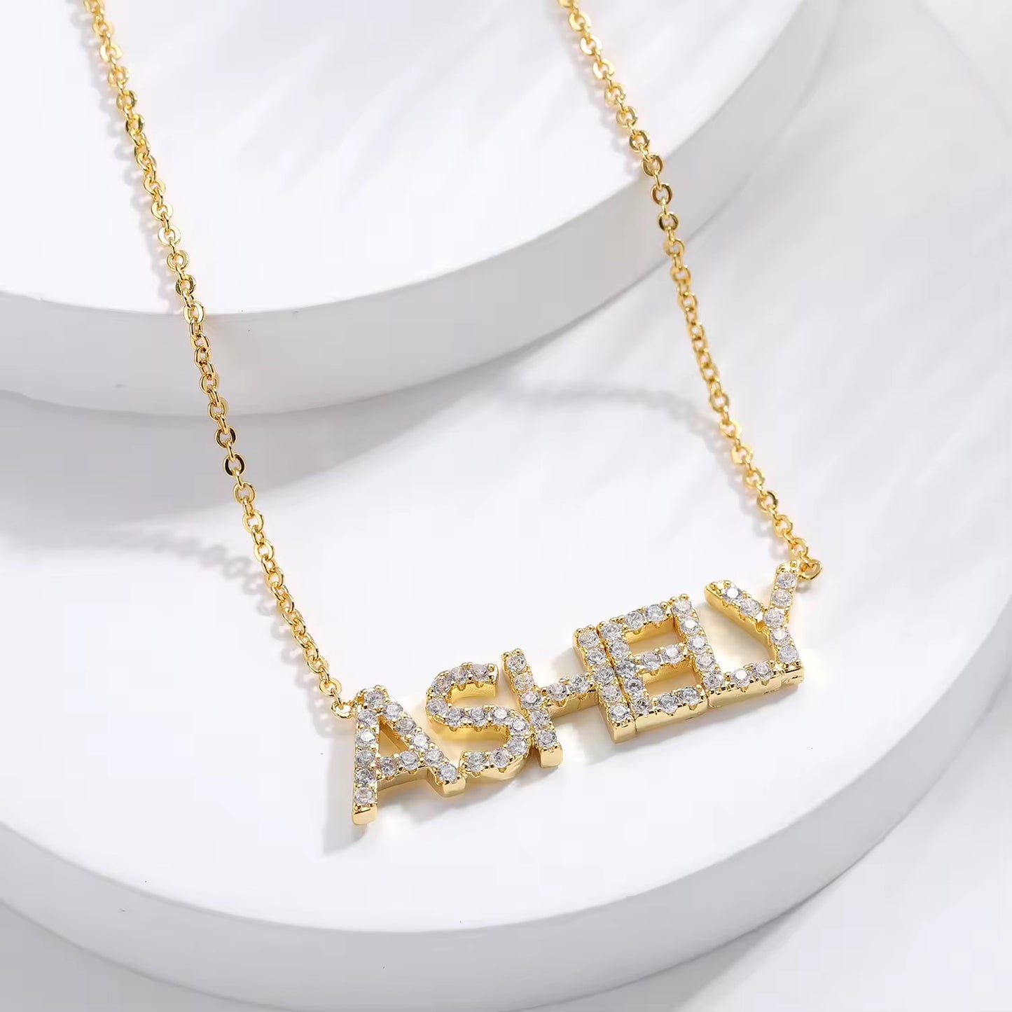Icy Babe Name Necklace