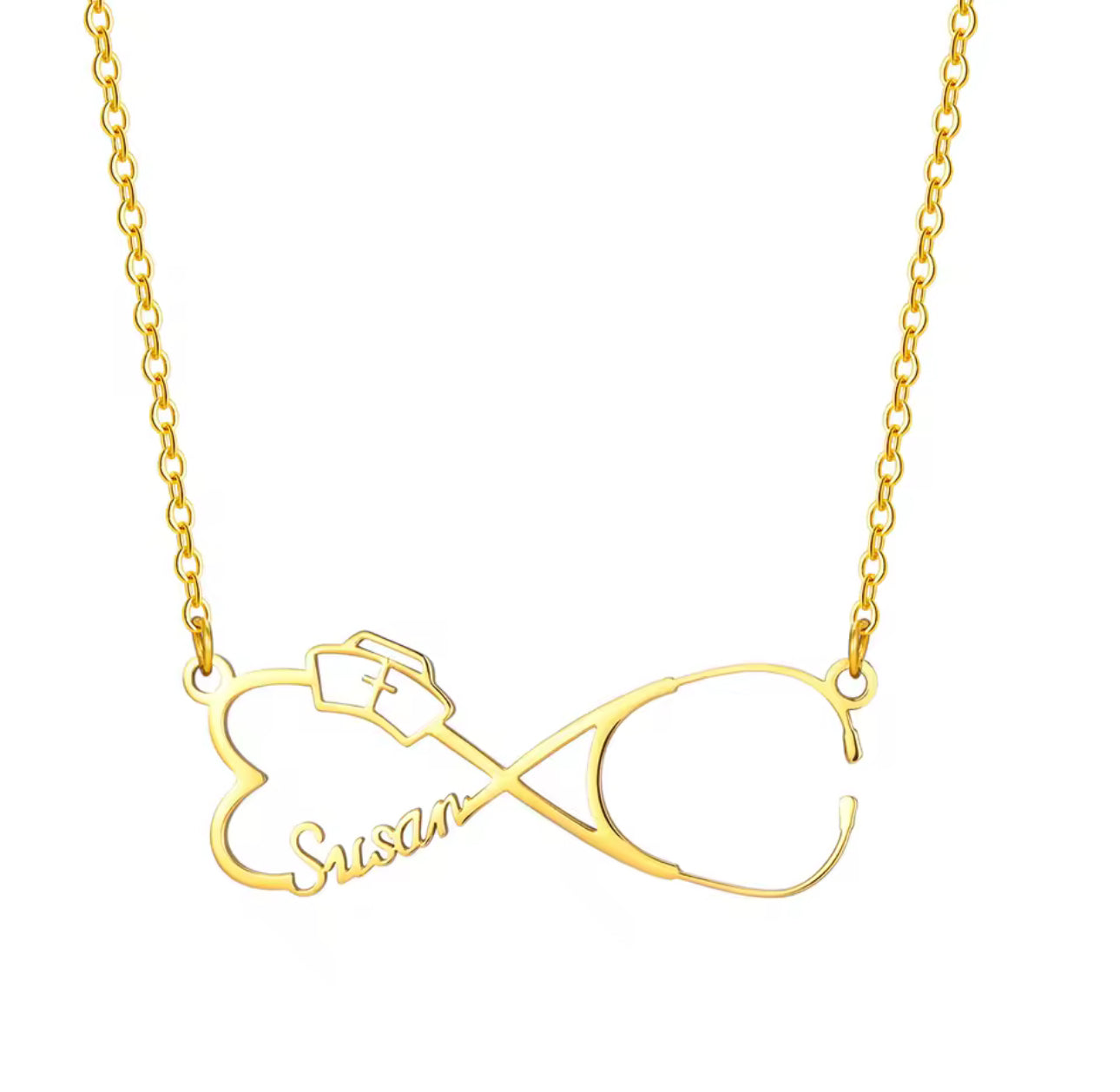 Infinity RN Style Necklace