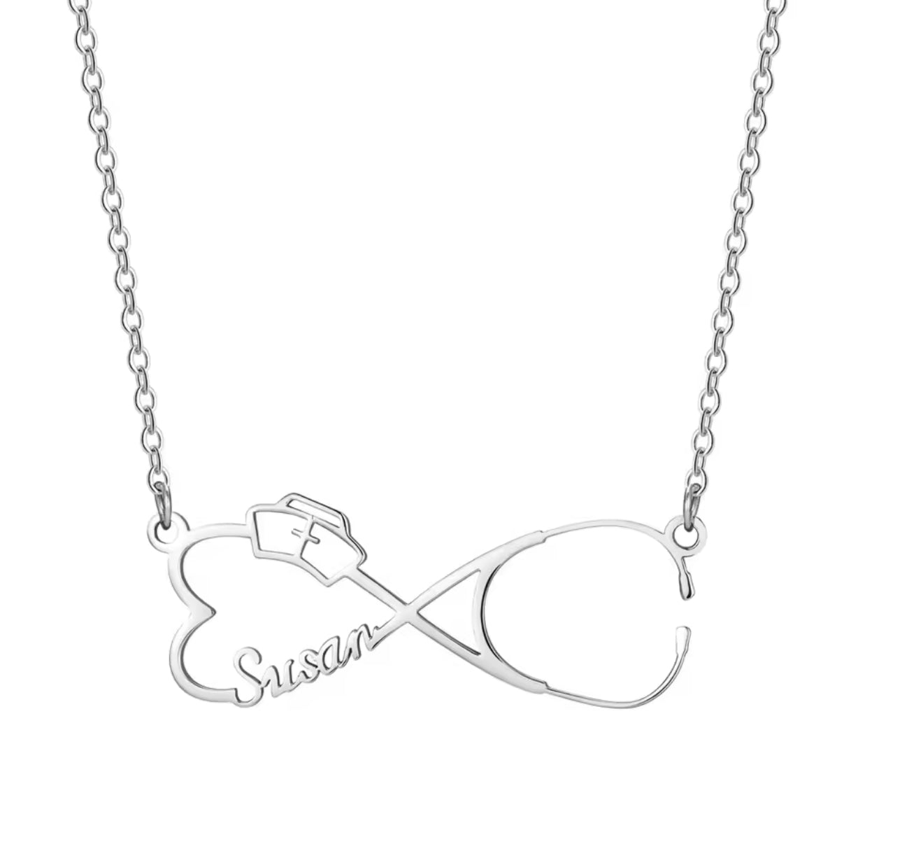Infinity RN Style Necklace