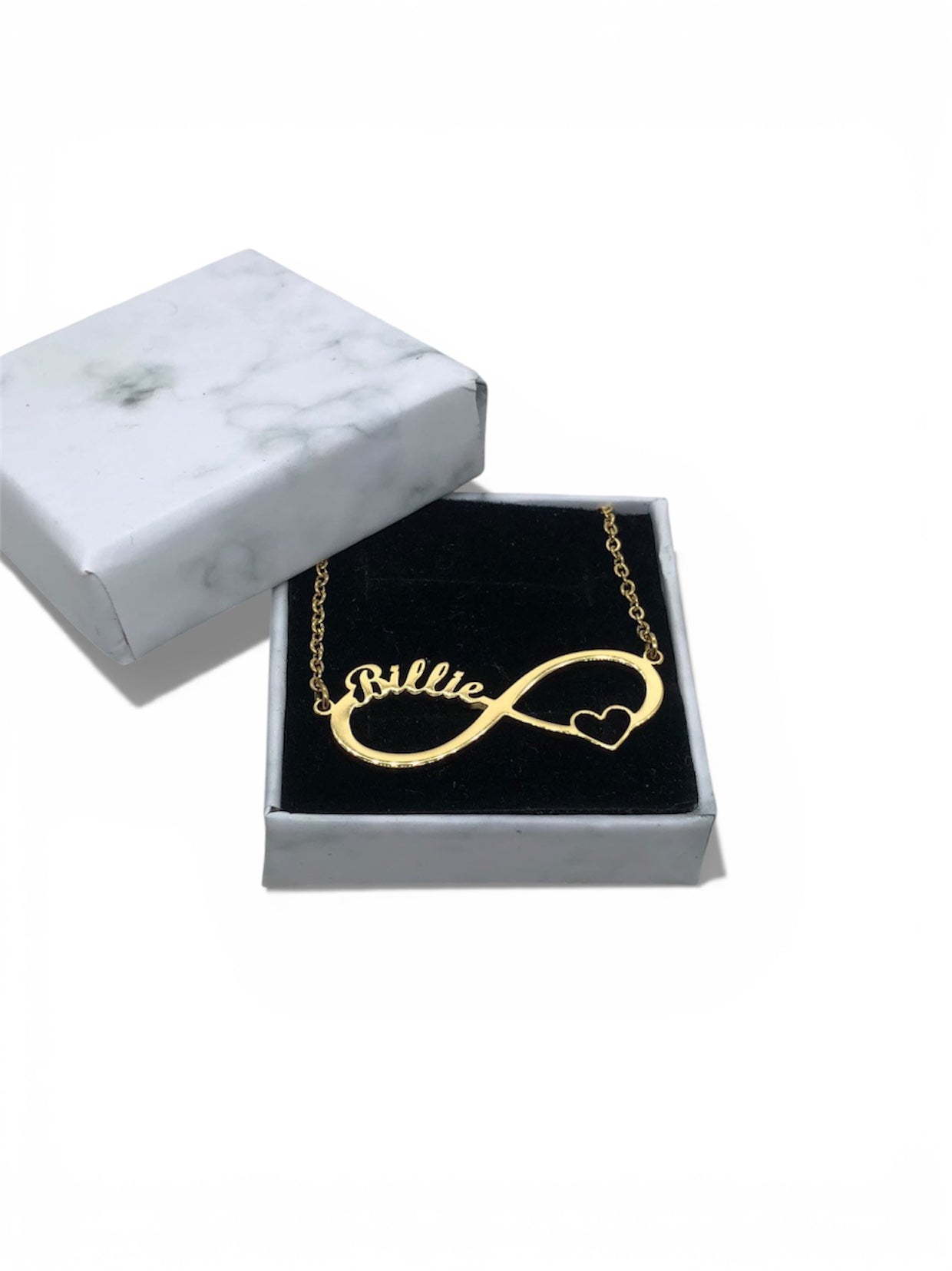 Personalized Infinity name necklace