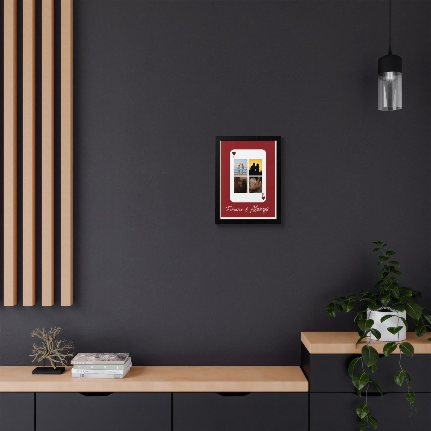 Framed Poster, Multi-Color