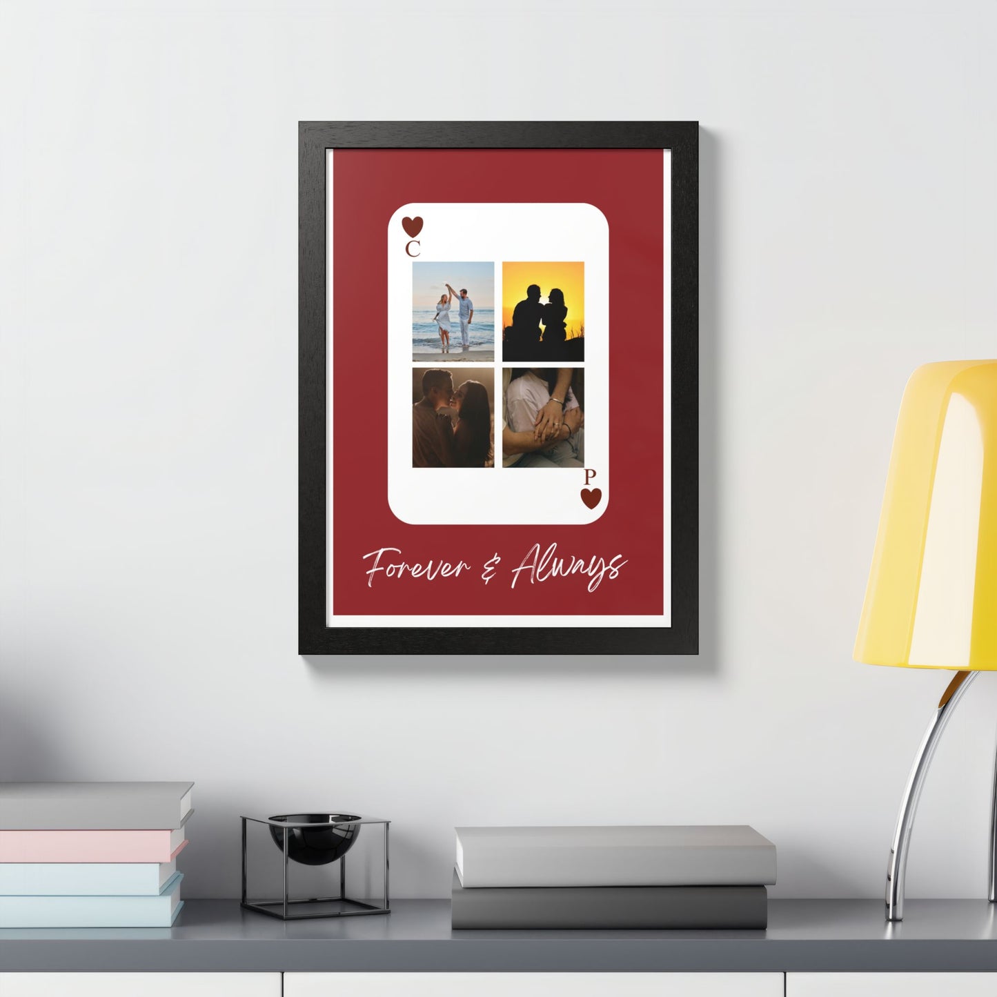 Framed Poster, Multi-Color