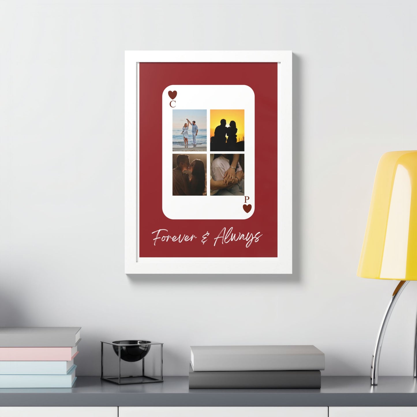 Framed Poster, Multi-Color