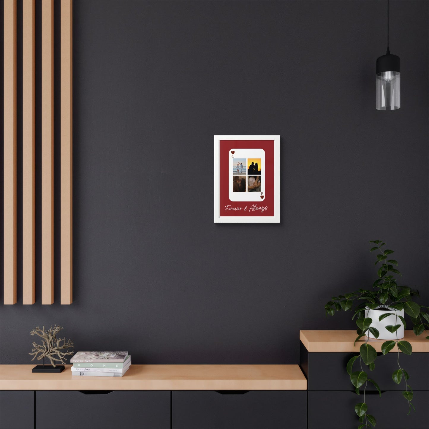Framed Poster, Multi-Color