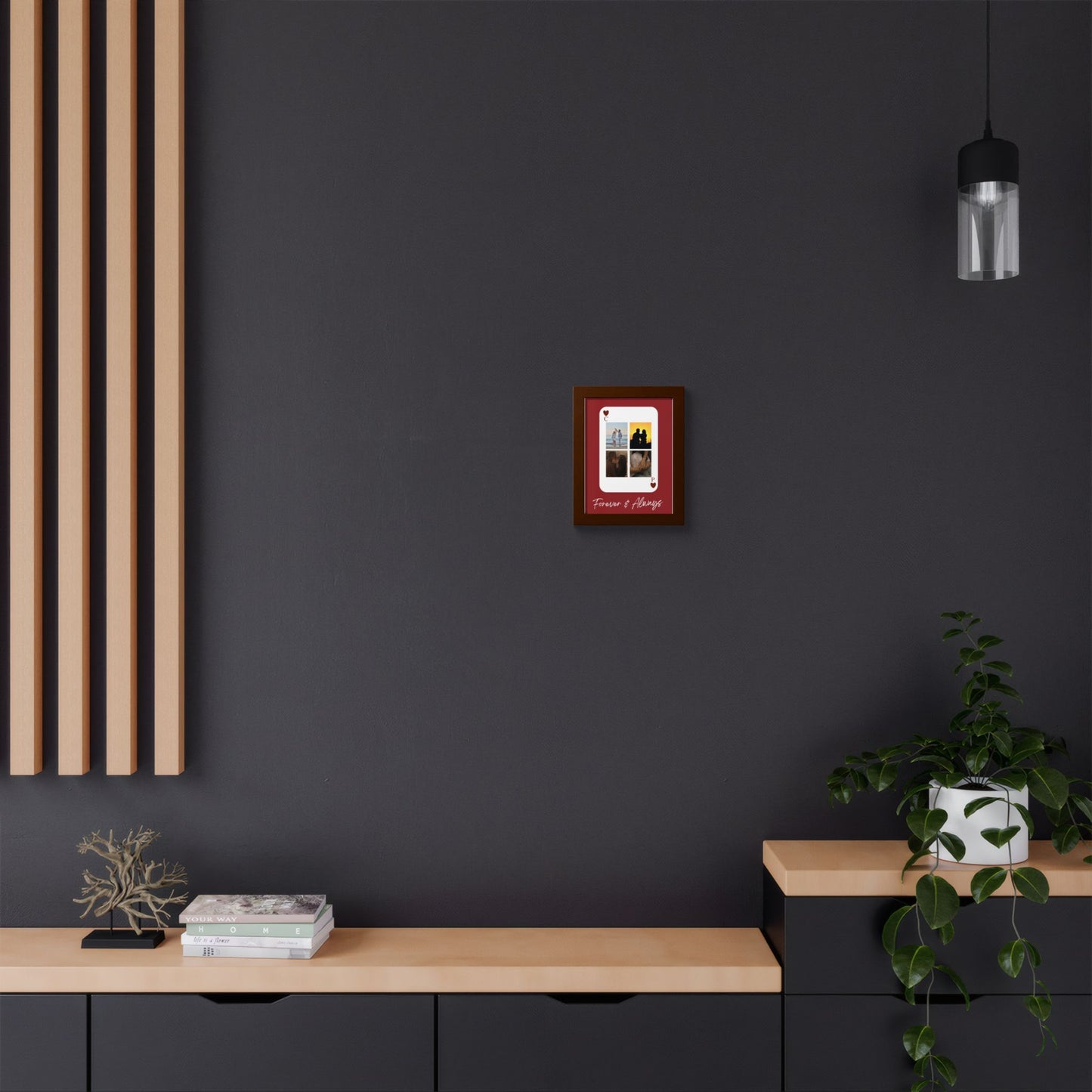 Framed Poster, Multi-Color