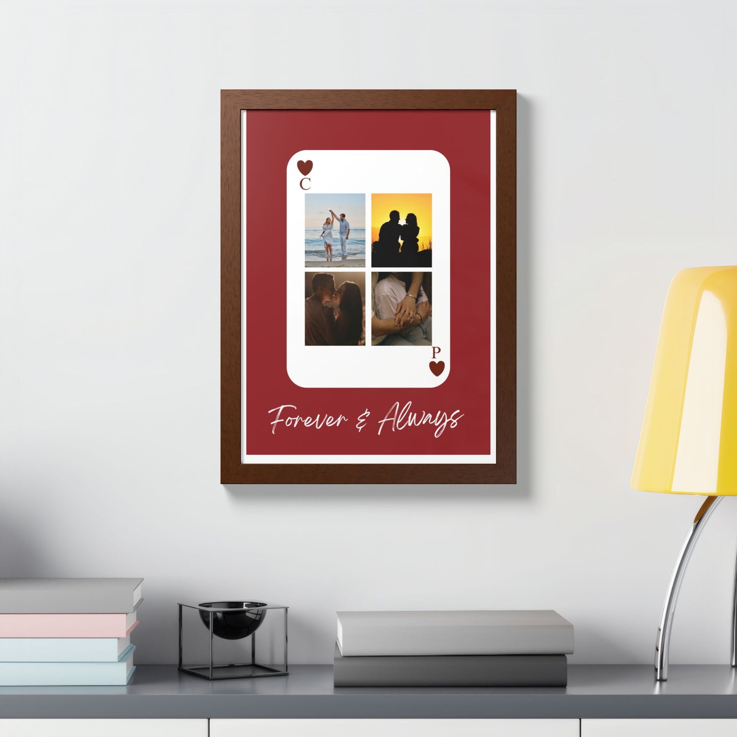 Framed Poster, Multi-Color
