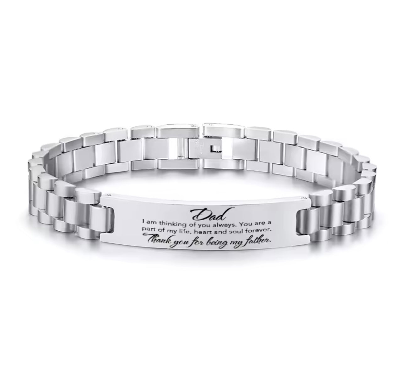 Personalized Stainless Steel Quality ID Bracelets