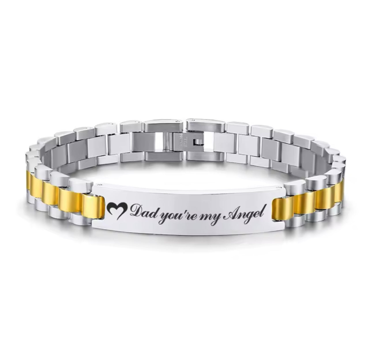 Personalized Stainless Steel Quality ID Bracelets