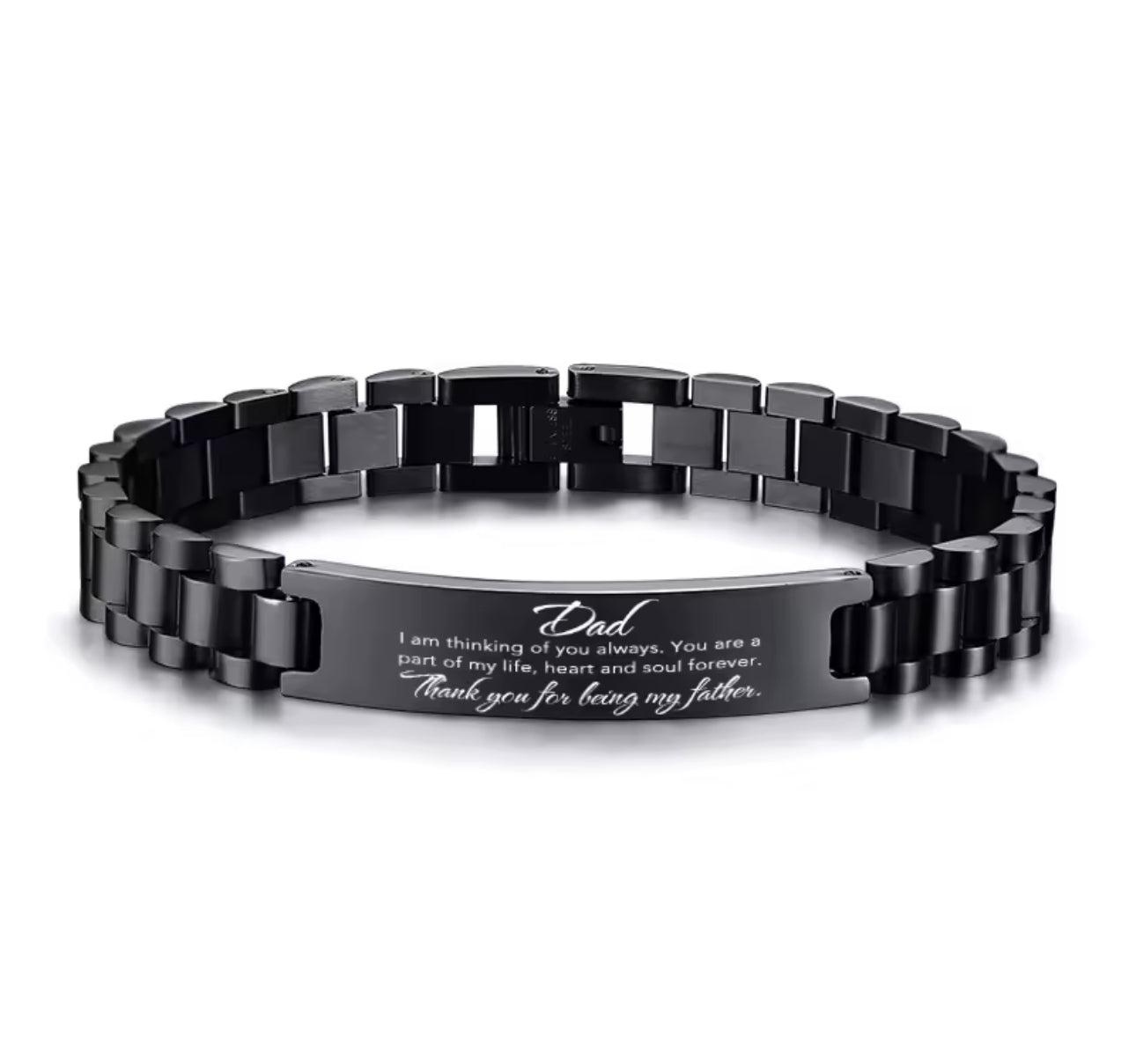 Bracelet man engraved
