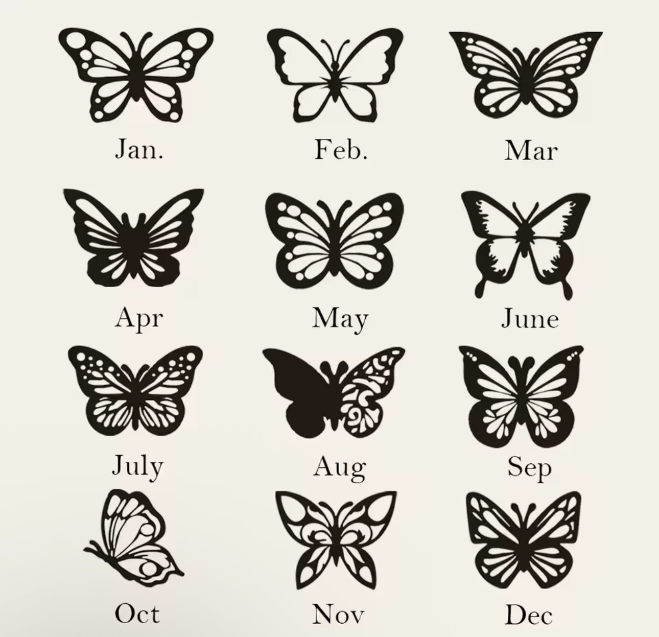 Ink Butterfly custom name