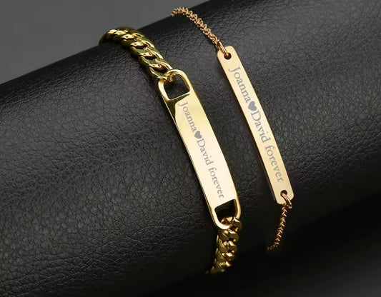 Bracelet couple custom