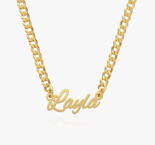 Custom name necklace