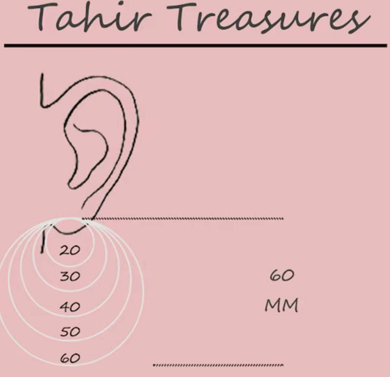 HEART NAME BAMBOO HOOP EARRINGS