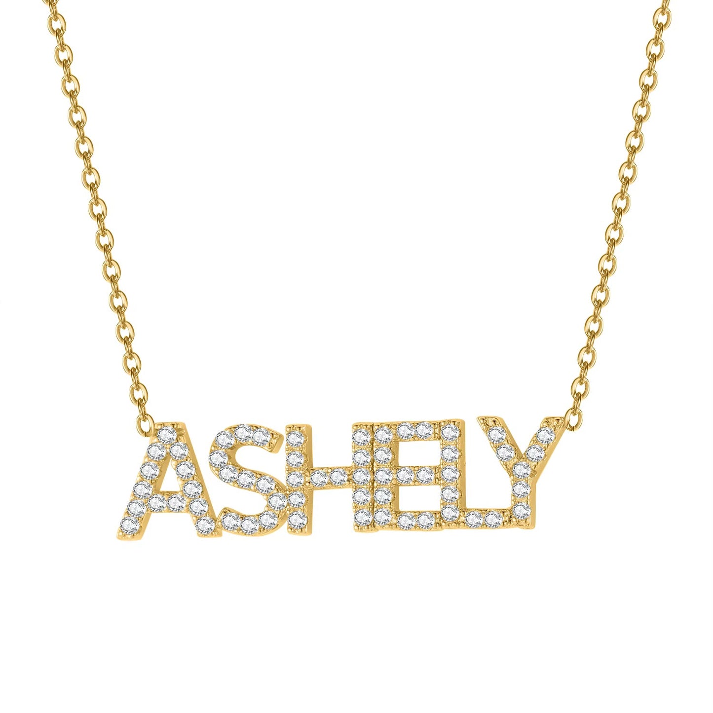 Icy Babe Name Necklace