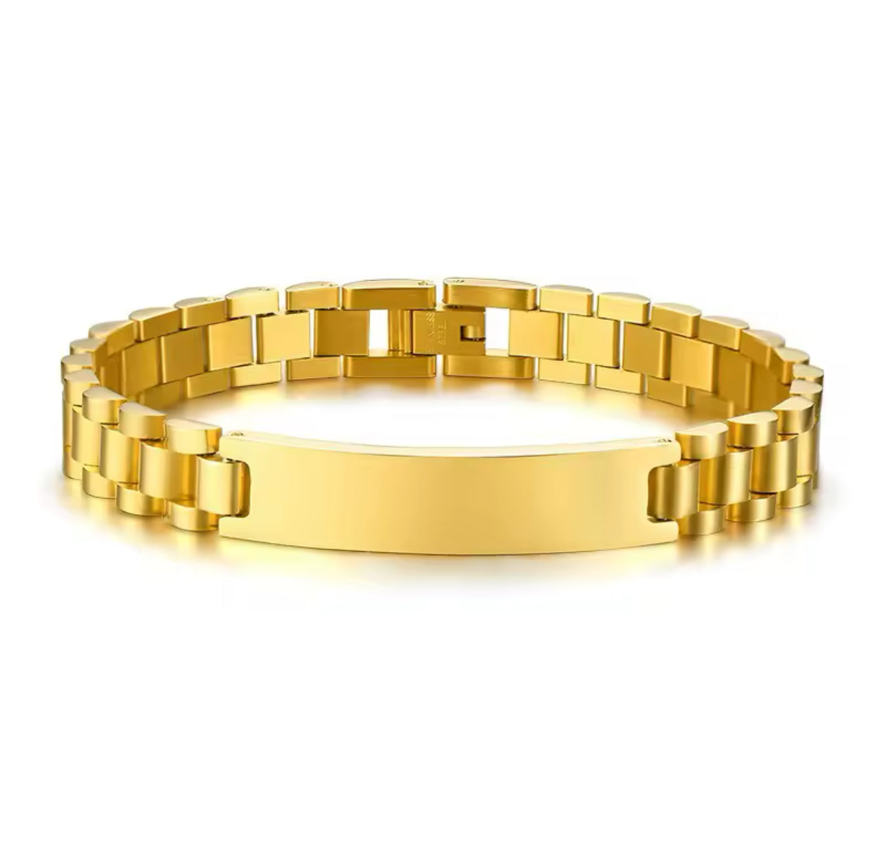 Personalized Stainless Steel Quality ID Bracelets